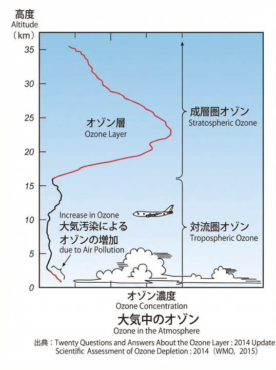 Atmospheric Ozone Image