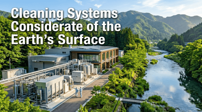 Cleaning Systems Considerate of the Earths Surface